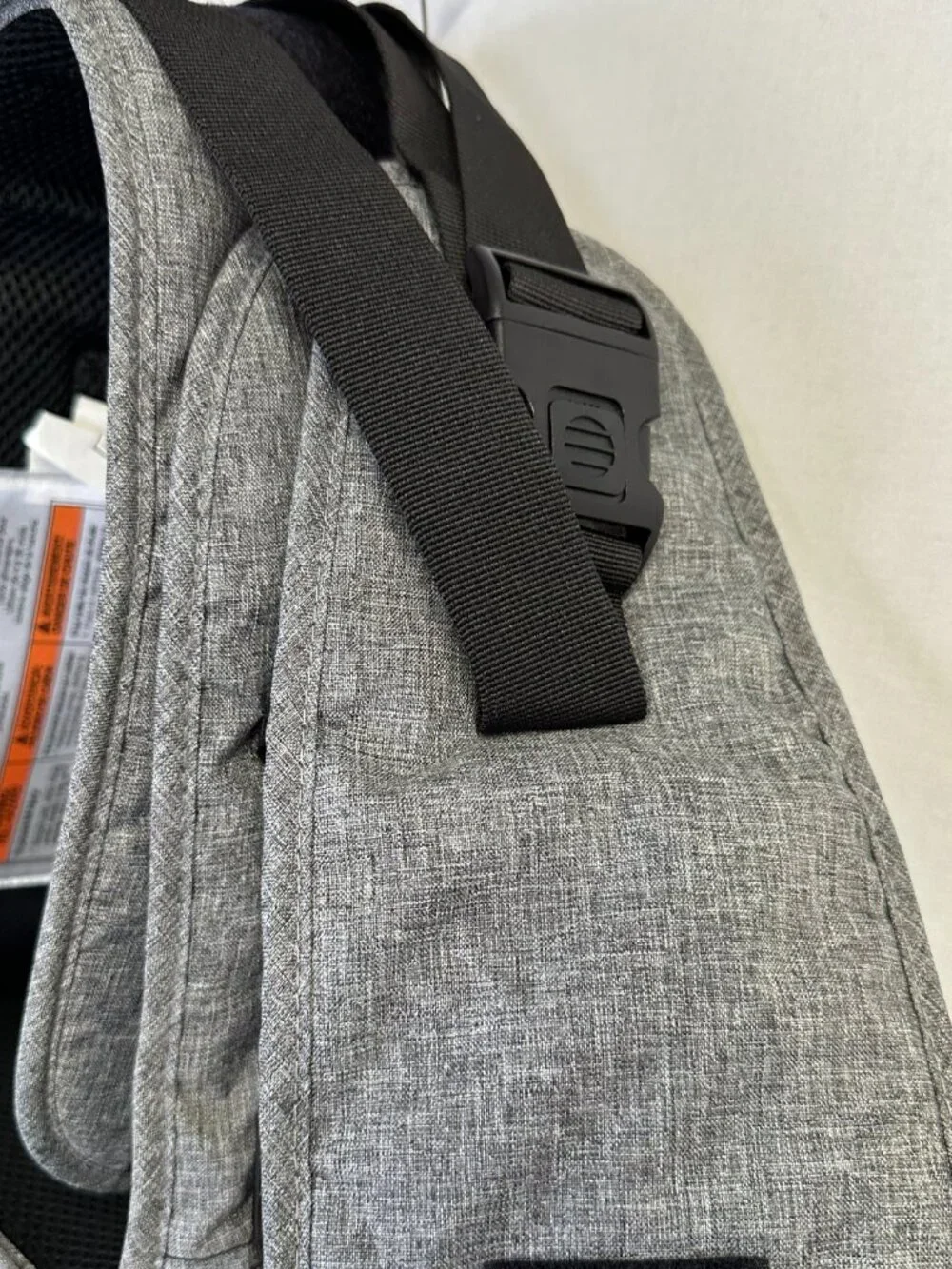 Tushbaby Hip Belt Bag Grey with Extender